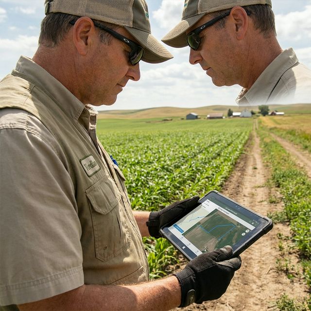 Offline field mapping in action