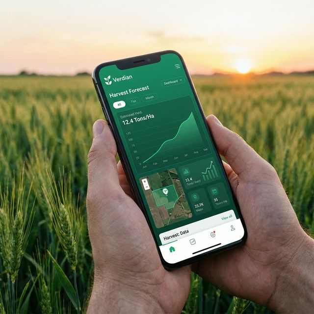 Yield forecasting dashboard